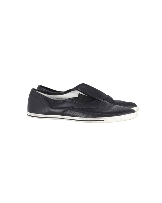 Marc by Marc Jacobs Slip On Sneakers in Zwart Leer - Image 1