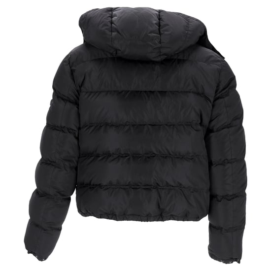 Prada Sport Gevoerde Donsjack met Kap in Zwarte Nylon - Image 3