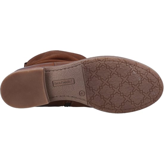 Hush Puppies Emilia Leren Vrouwen Laarzen Tan - Image 3