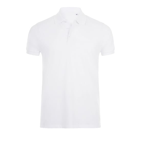 SOLS Heren Phoenix Poloshirt met korte mouwen Pique Polo (Wit) - Image 1