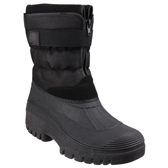 Cotswold Mens Chase Snow Boots (Black)