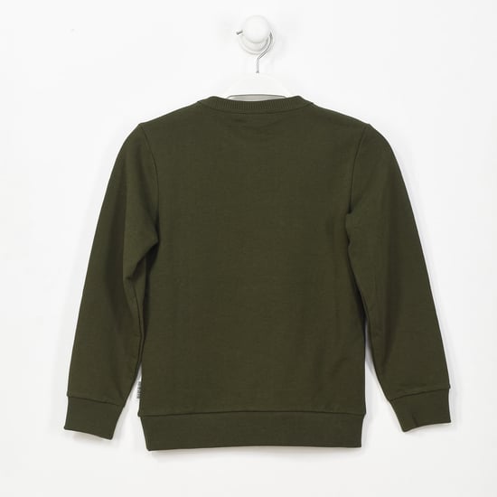 GA4EPU boy's long sleeve and round neck sweatshirt