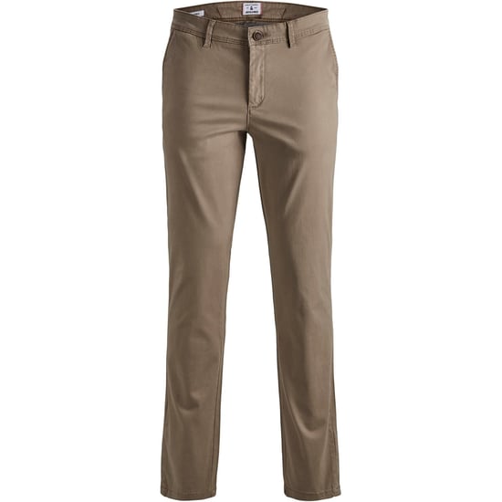 Jack & Jones Mens Chinos Slim Fit, Zip Fly with Front and Back Pockets