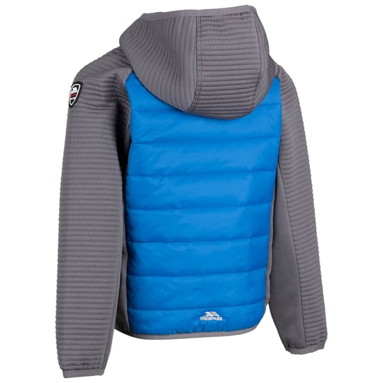 Trespass Childrens/Kids Roadie Hybrid Jacket (Blue/Grey)