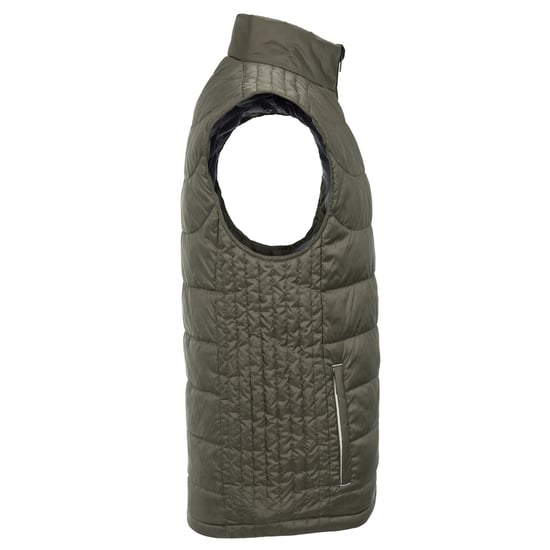 Russell Heren Nano Gewatteerde Bodywarmer (Donkere Olijf) - Image 3