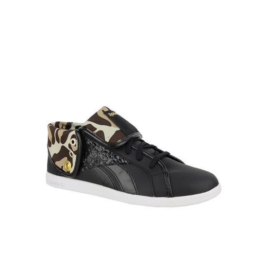 Reebok Top Down Snaps Womens Black Trainers