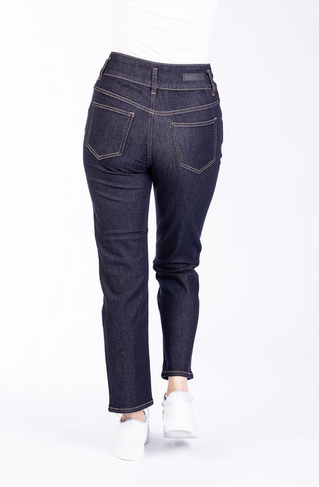 Ayla Ladies Trousers raw denim Slim Fit