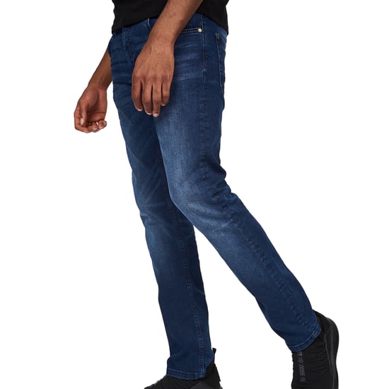 Crosshatch Heren Svelte Stretch Jeans (Donkere wasbeurt) - Image 3