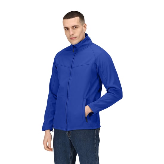 Regatta Uproar Mens Softshell Wind Resistant Fleece Jacket (Bright Royal Blue)