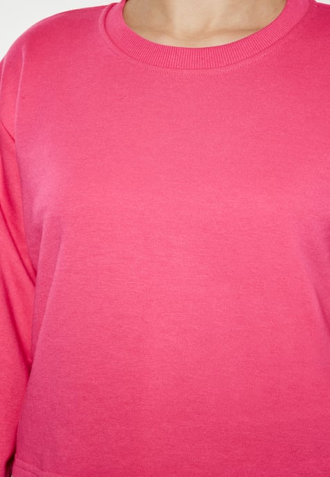 Mymo Sweatshirt Dames roze - Image 3