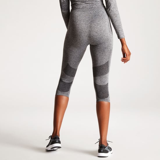 Dare 2B Dames/dames Zonal III 3/4 Bazelayer Bottoms/Leggings (Houtskool Grijs) - Image 4