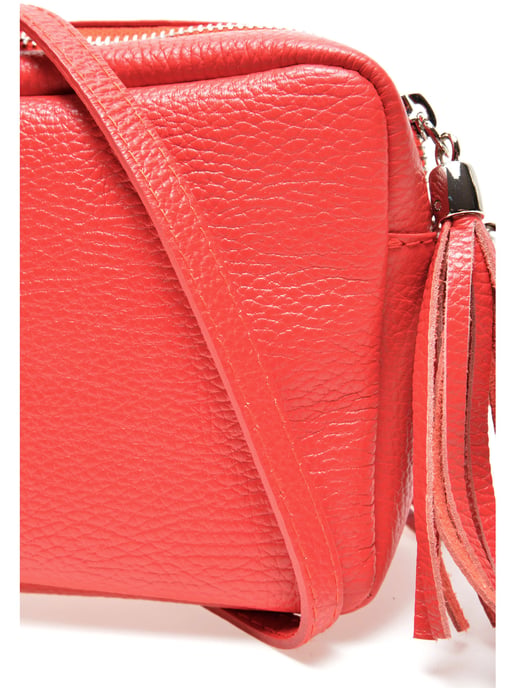 Isabella Rhea SS22 IR 1447 Rood Rundleer Tas - Image 3