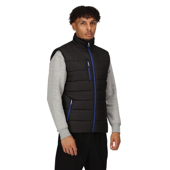 Regatta Mens Navigate Thermal Body Warmer (Black/New Royal)