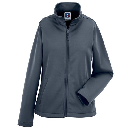 Russell Dames/Dames Slim Soft Shell Jasje (Convoy Grijs Effen) - Image 1