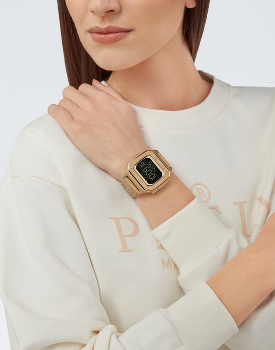 Philipp Plein Hyper $hock Heren Horloge Goudkleurig PWHAA1021 - Image 3