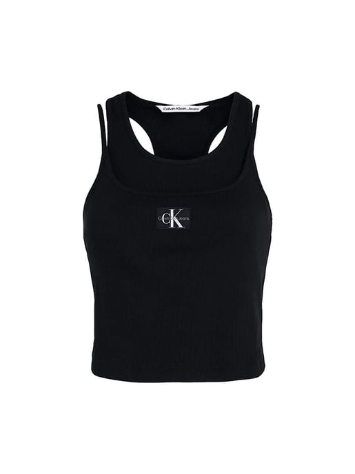 Calvin Klein Classic Ribbed Top voor dames - Image 1