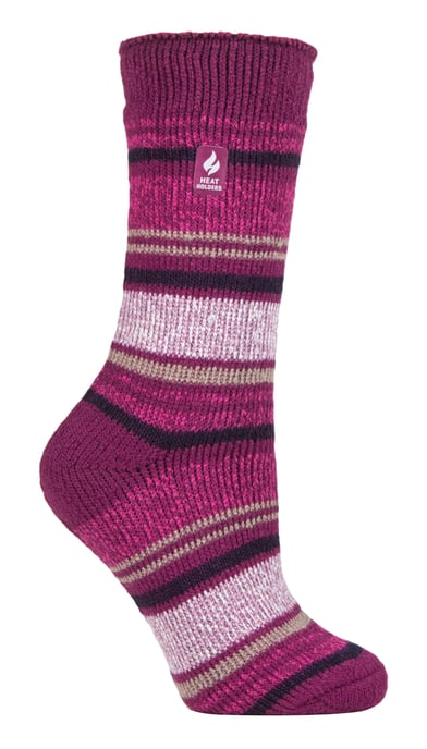 Heat Holders Dames Dikke Warme Thermische Sokken - Deep Fuchsia (Barcelona) - Image 1