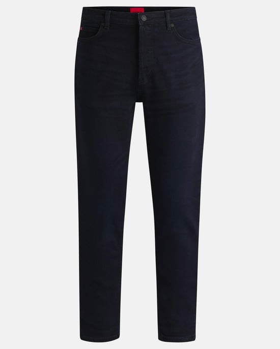 Men's Boss Tapered-Fit Jeans in Dark Blue - Image 1