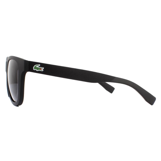 Lacoste Square Mens Matte Black Grey Sunglasses