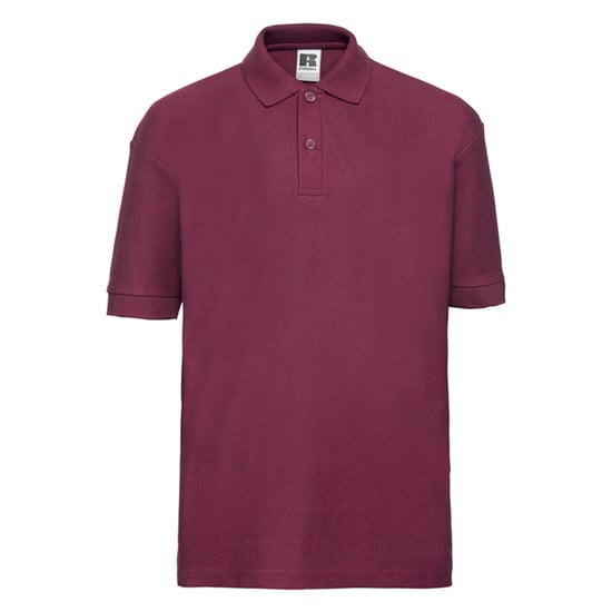 Russell Poloshirt van katoen voor kinderen (Bourgondië) - Image 1