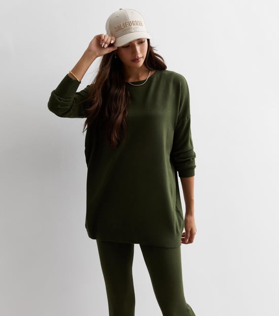 Zachte Touch Crew Neck Oversized Top - Image 1