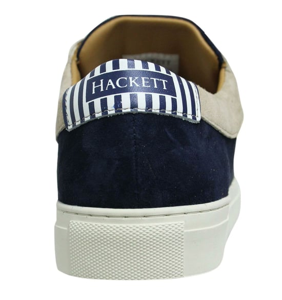 Hackett London Hunt Mens Navy Trainers