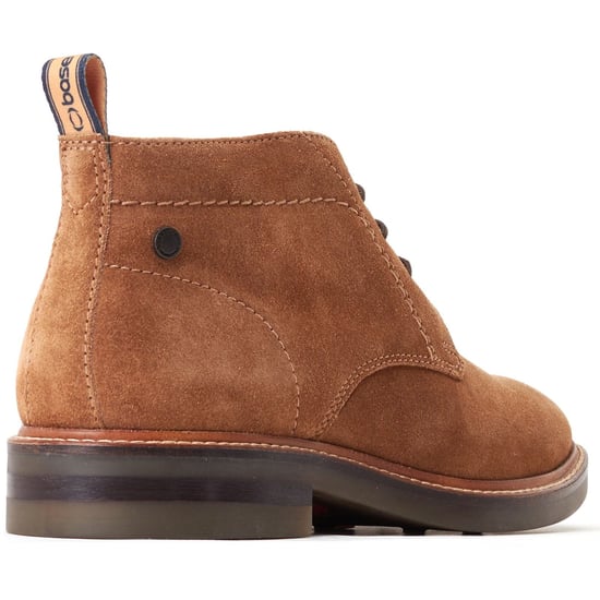 Base London Knebworth Leder Heren Ginger Laarzen - Image 2