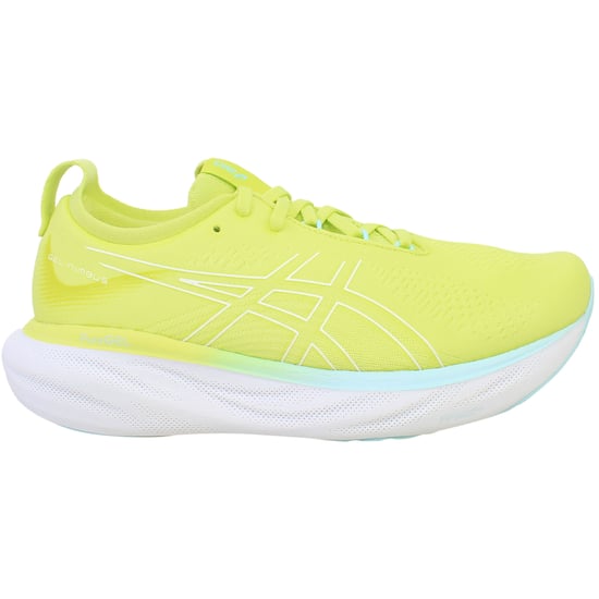 Asics Gel-Nimbus 25 Mens Yellow Running Shoes - Image 1