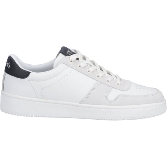 TOMS TRVL Lite Court Leather Heren Wit/Zwart Trainers - Image 5