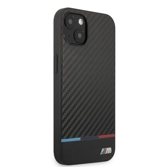 BMW iPhone 13 M Collection Carbon & PU Leather Phone Case