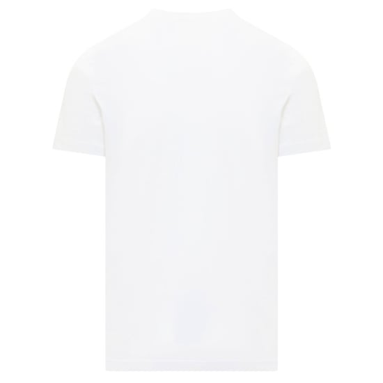 Wit T-shirt met denimlogo van Diesel Industry - Image 2
