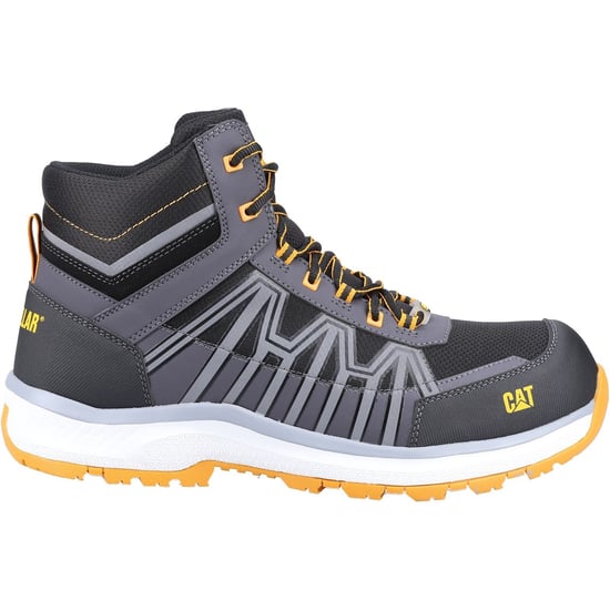 Caterpillar Charge PU/Mesh/TPU Zwarte/Oranje Wandelschoenen - Image 4