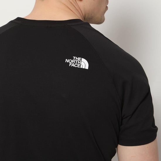 The North Face Heren Reglan Sleeve NSE T Shirt Zwart - Image 4