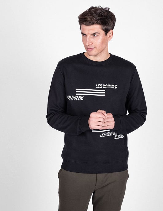 Les Hommes blouse Mannen zwart - Image 3