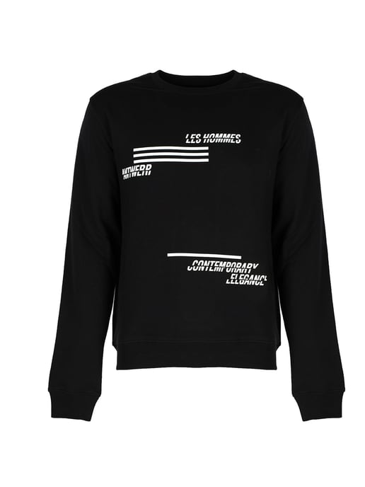 Les Hommes blouse Mannen zwart - Image 1