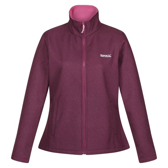 Regatta Dames/dames Connie V Softshell wandeljack (Amarant Marl) - Image 1