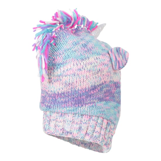 Mountain Warehouse Kinder/Kinder Unicorn Fleece Gevoerde Bivakmuts (Paars) - Image 5