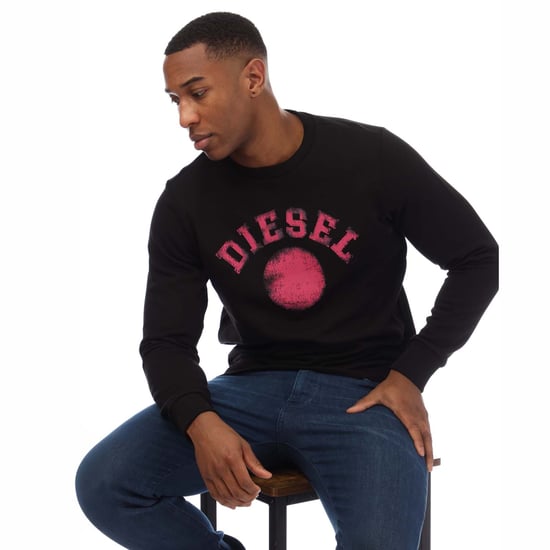 Diesel S-Gir 9-4 Sweatshirt voor heren in zwart - Image 4