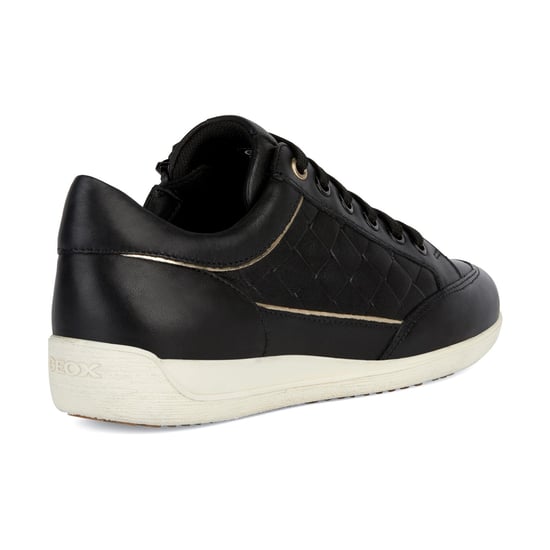 Geox D MYRIA Imitatieleer Dames Zwarte Sneakers - Image 2