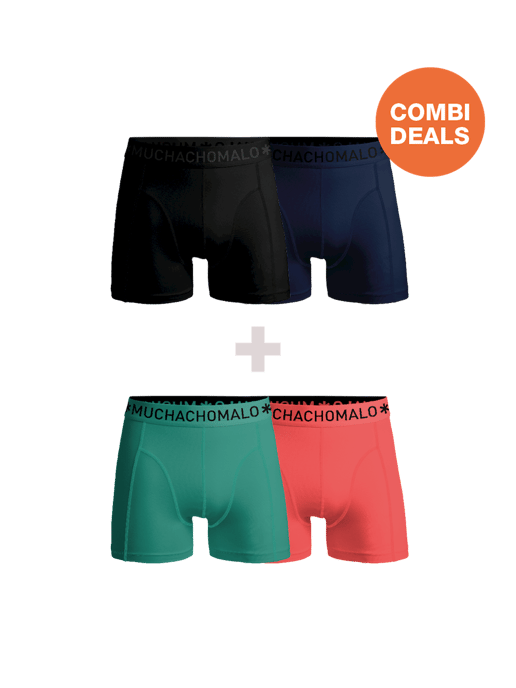 Muchachomalo Heren Boxershorts - 2+2 Pack - Mannen Onderbroeken - Image 1