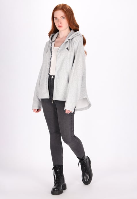 Dreimaster Sweatshirt Dames grijs melange - Image 2