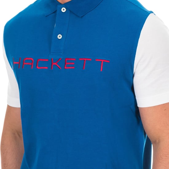 Men's short-sleeved polo shirt with lapel collar HMX1008B