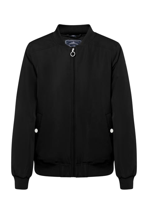 Dreimaster Gewatteerd blousonjack Dames zwart - Image 1