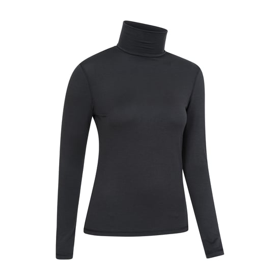 Mountain Warehouse Dames/Dames Keep The Heat Isotherm Roll Neck Basislaag Top (Zwart) - Image 4