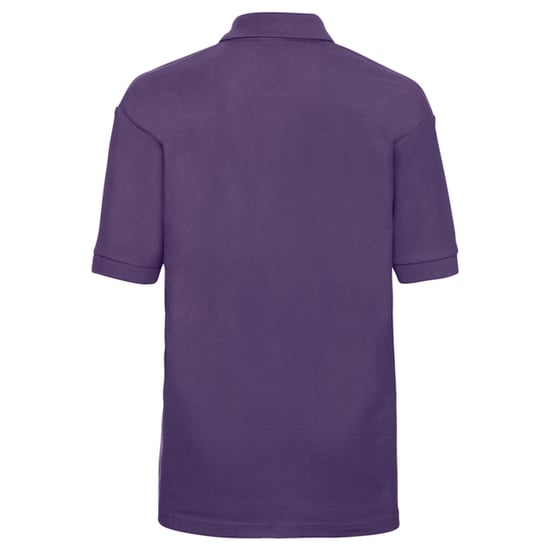 Russell Poloshirt van katoen voor kinderen (Paars) - Image 2
