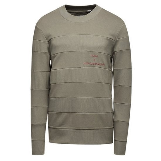 Puma Han Kjøbenhavn Sweatshirt Mens Crew Neck Jumper Khaki 574018 68