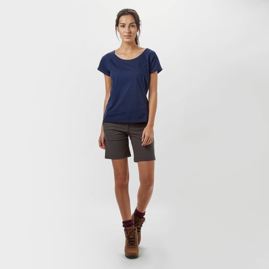 Brasher Women's Walking & Hiking Stretch Shorts with Multiple Pockets and Matching Belt