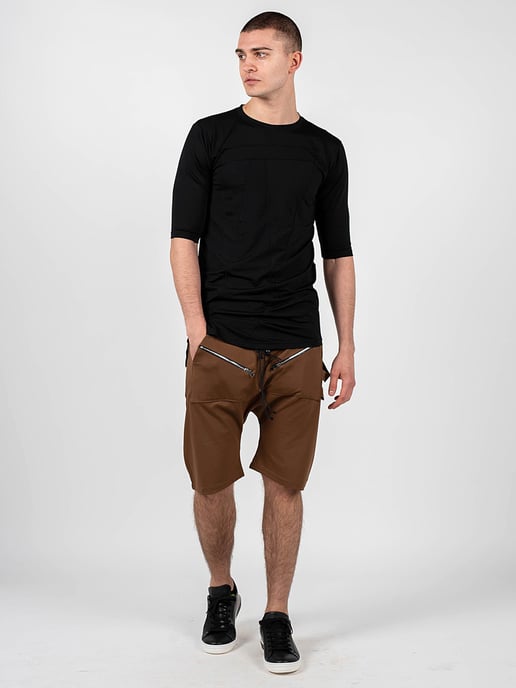 La Haine Inside Us shorts Estinti Unisex Mannen bruin - Image 2