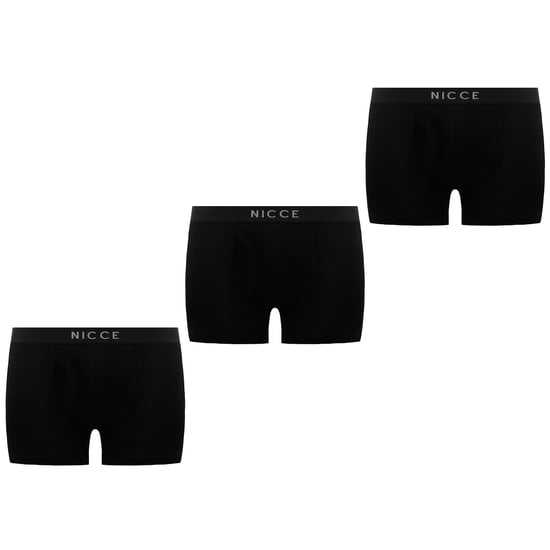 Nicce 3-Pack Cubar Heren Zwarte Boxershorts - Image 1
