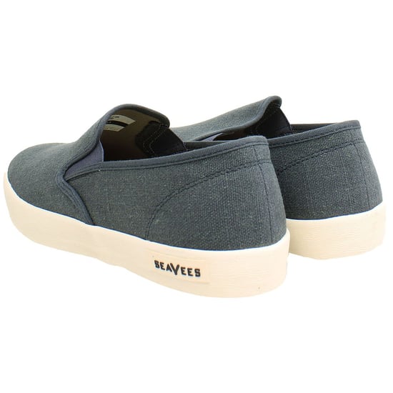 Seavees Baja Standaard Heren Donkergrijze Plimsolls - Image 3